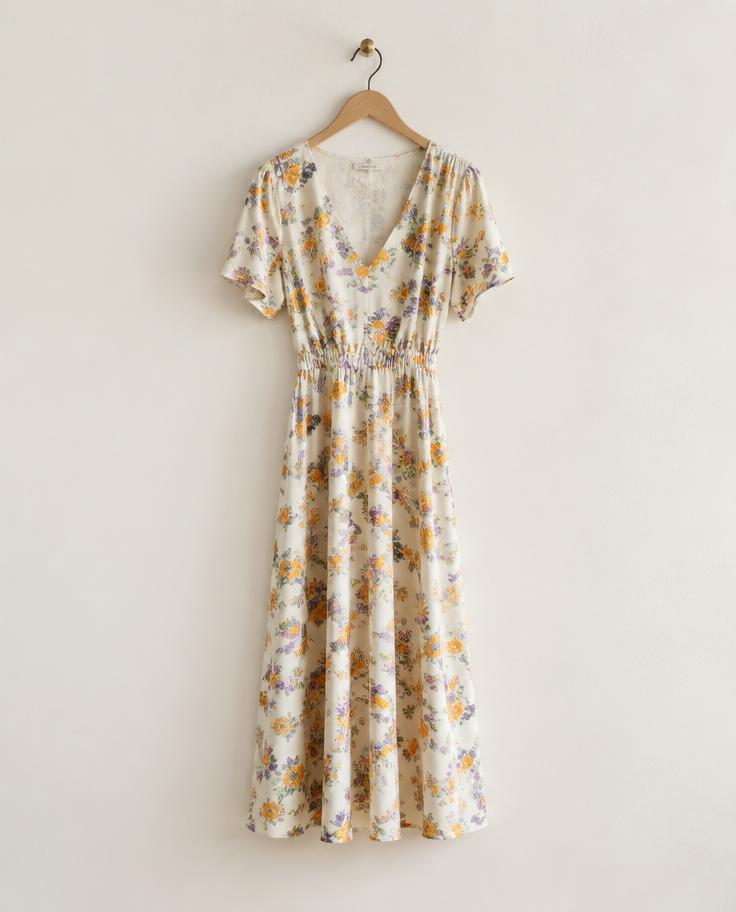 Vestido Floral Midi